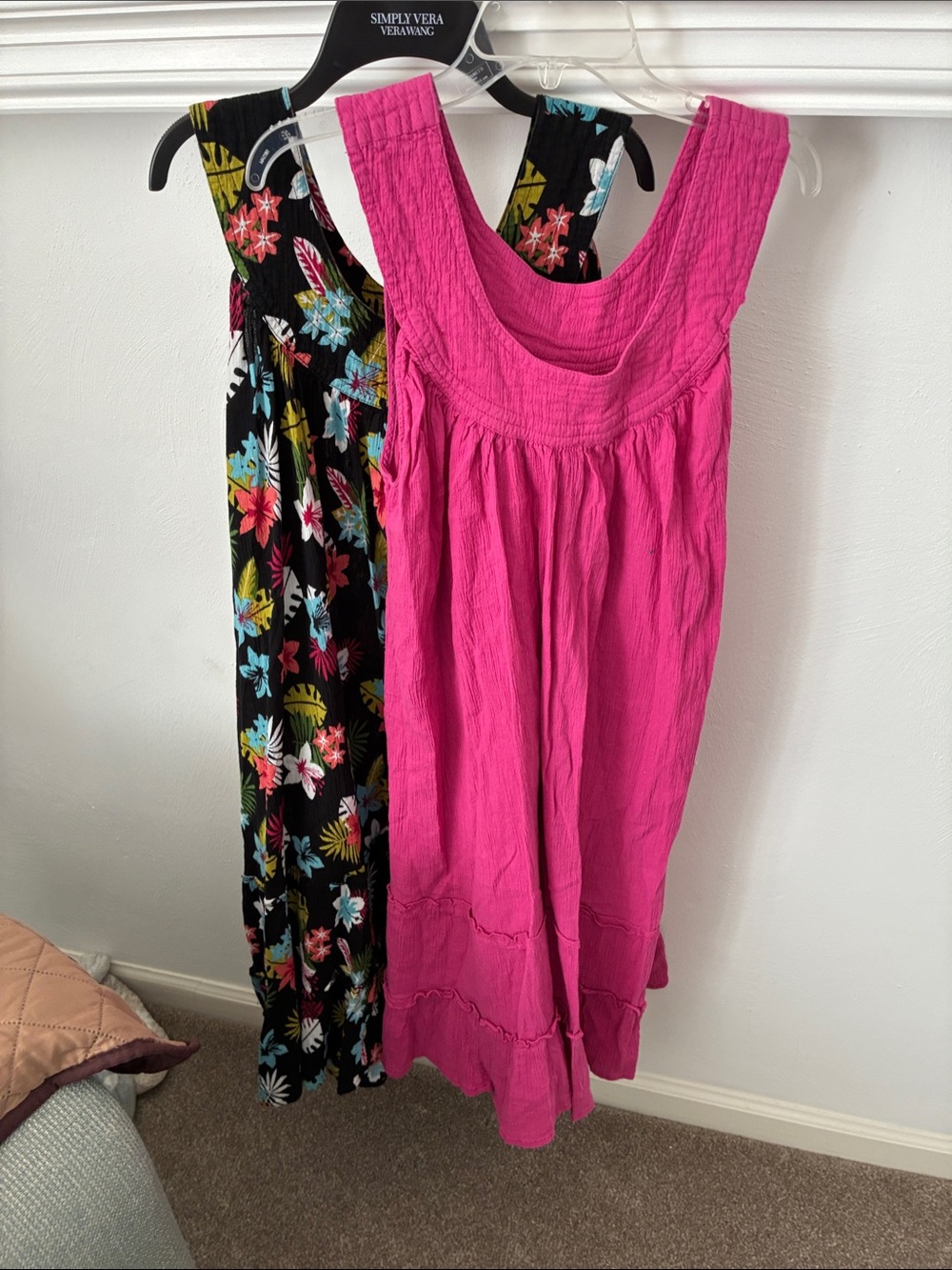 Simply pink  Sundress for women size 1x.